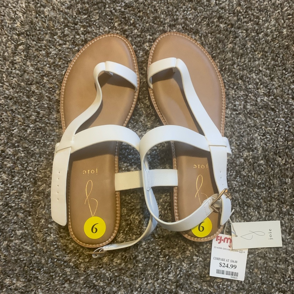 White Sandals